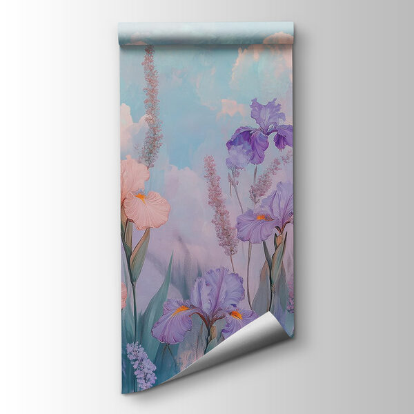 Painting of flowers and plants