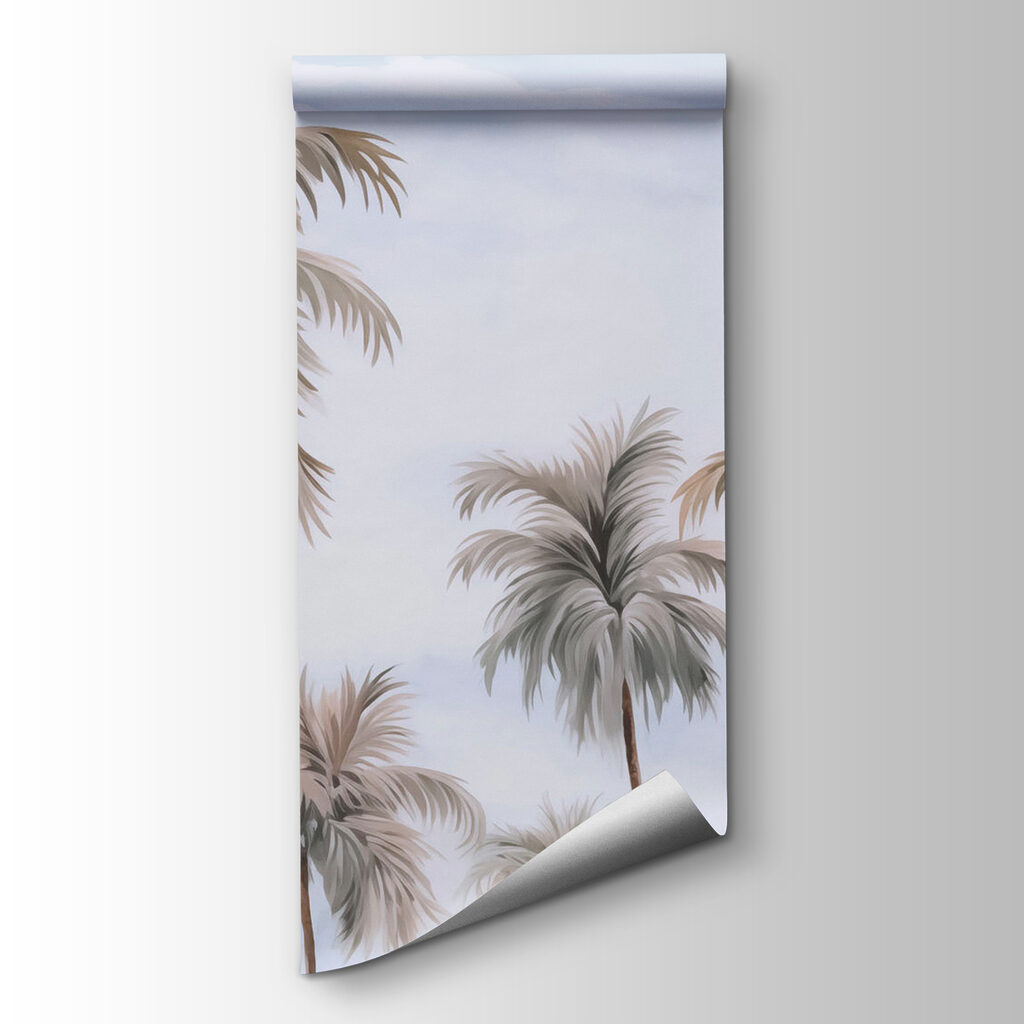 Group of palm trees