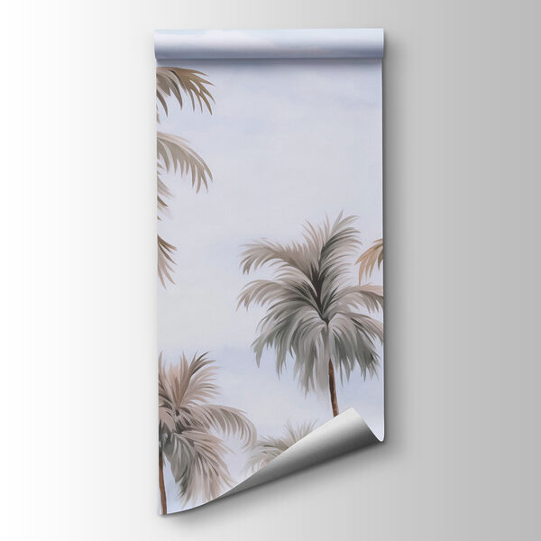 Group of palm trees