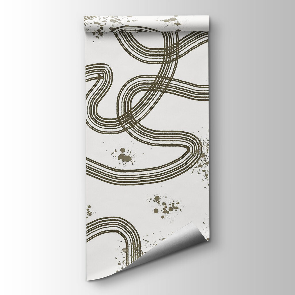 Black and white map of a race track