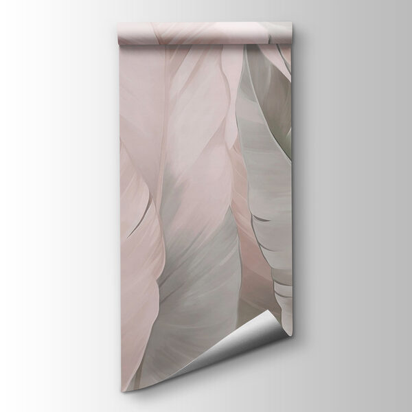 Soft hues in textured foliage patterns