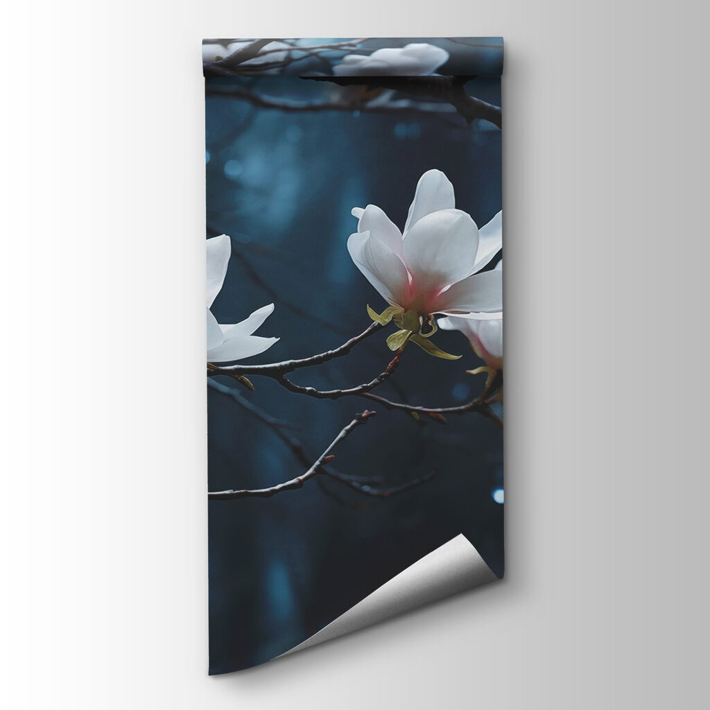 Tree with white flowers Tree with white flowers