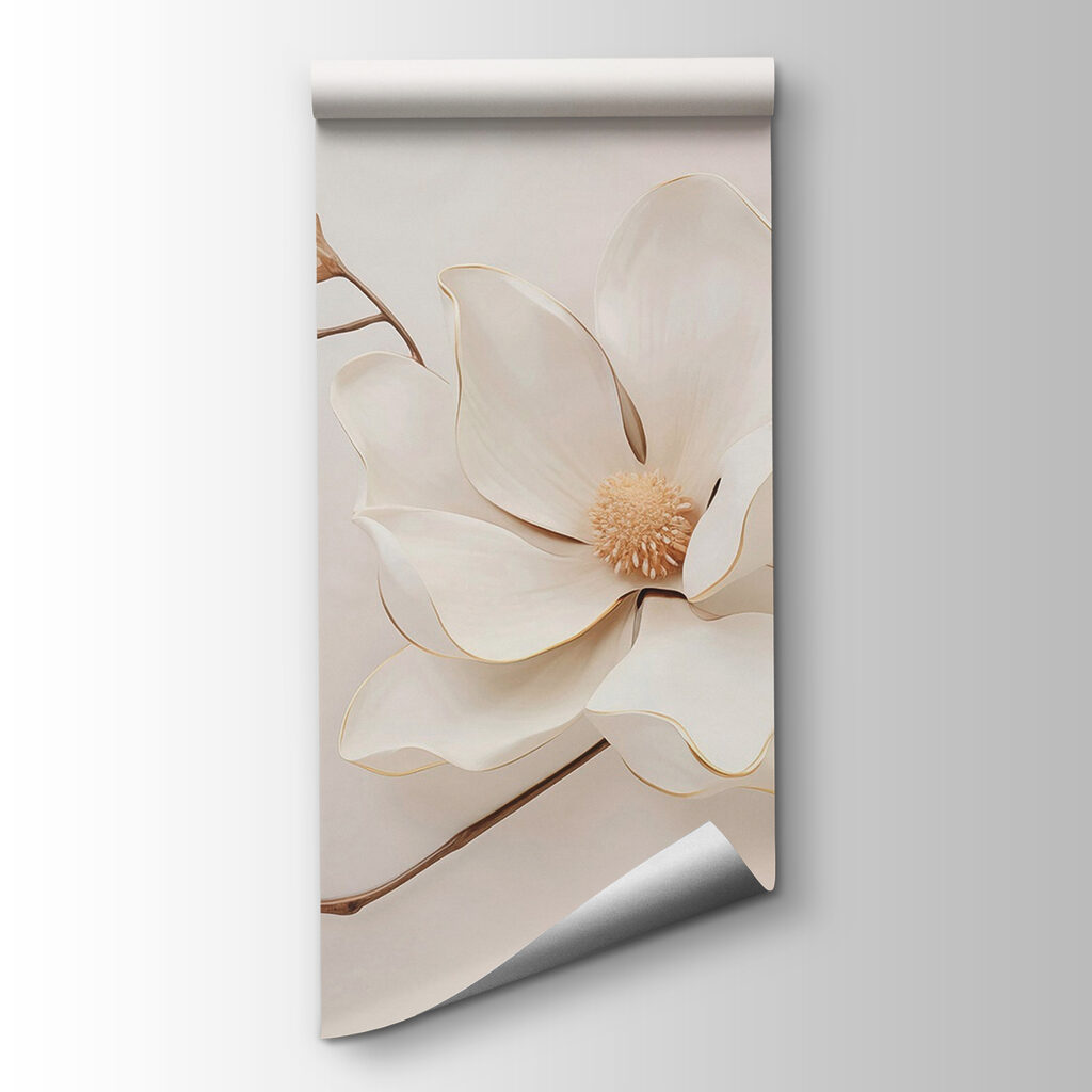 White flower on a branch