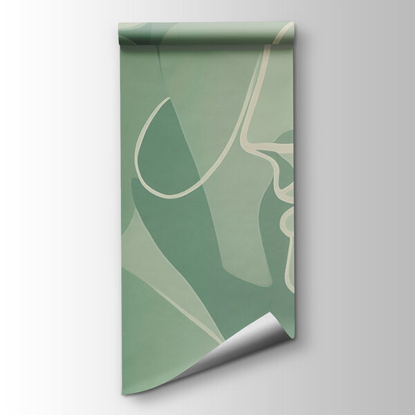 Drawing of a woman's face