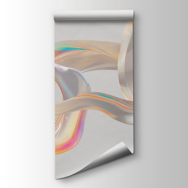 Flowing strands of iridescent beauty Flowing strands of iridescent beauty