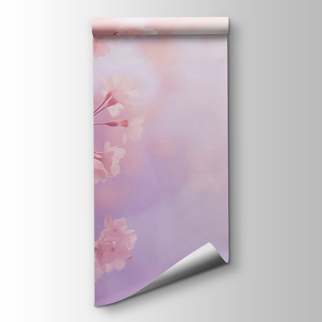 Soft blossoms in a pastel moment Soft blossoms in a pastel moment