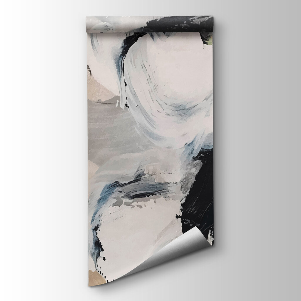 Close up of a painting