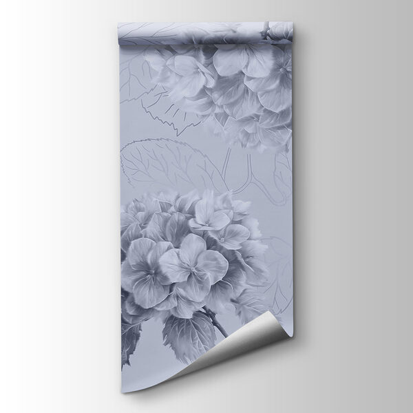 Group of flowers on a light background