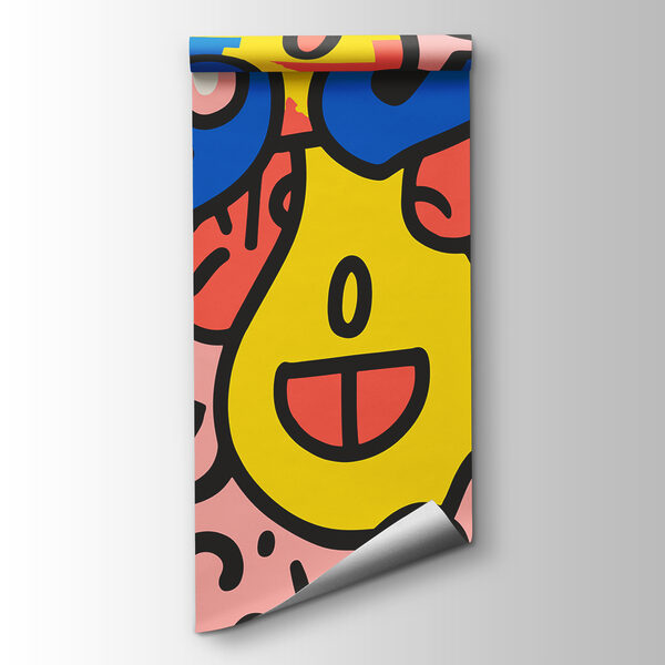 Colorful pattern with different shapes and colors Colorful pattern with different shapes and colors