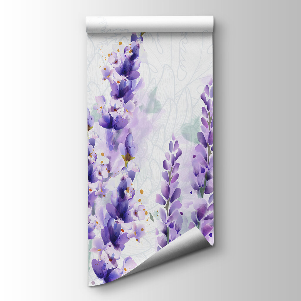 Group of purple flowers Group of purple flowers