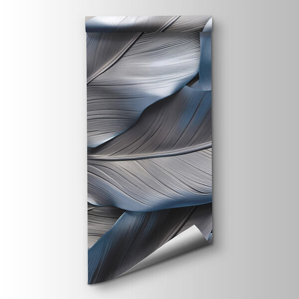 Elegant leaves in smooth texture
