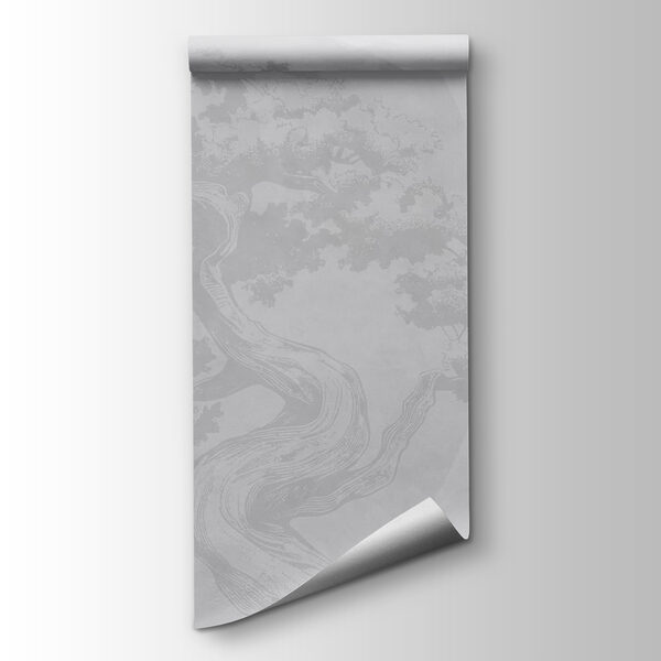 Tree with a curved trunk