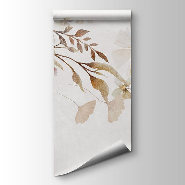 Painting of flowers and leaves Painting of flowers and leaves