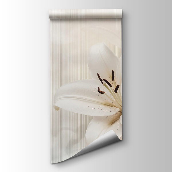 Elegant white lilies in soft hues Elegant white lilies in soft hues