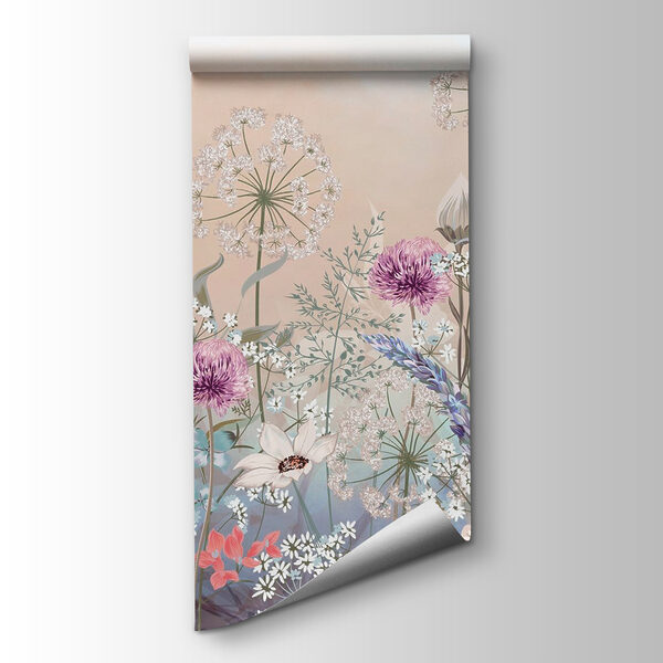 Painting of flowers and plants