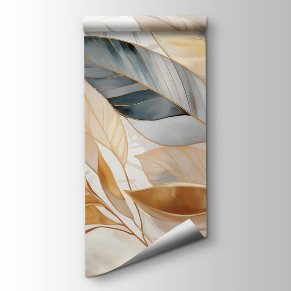 Elegant leaves on a soft background