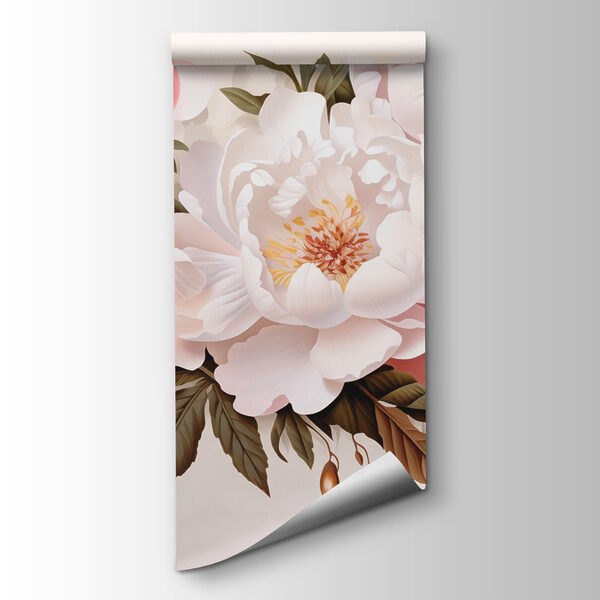 Delicate blooms in soft colors