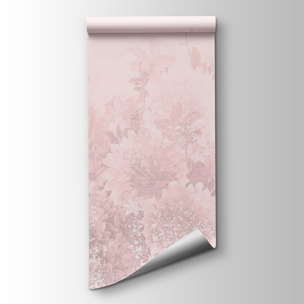 Group of flowers on a white background