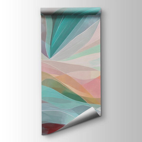 Colorful swirly lines