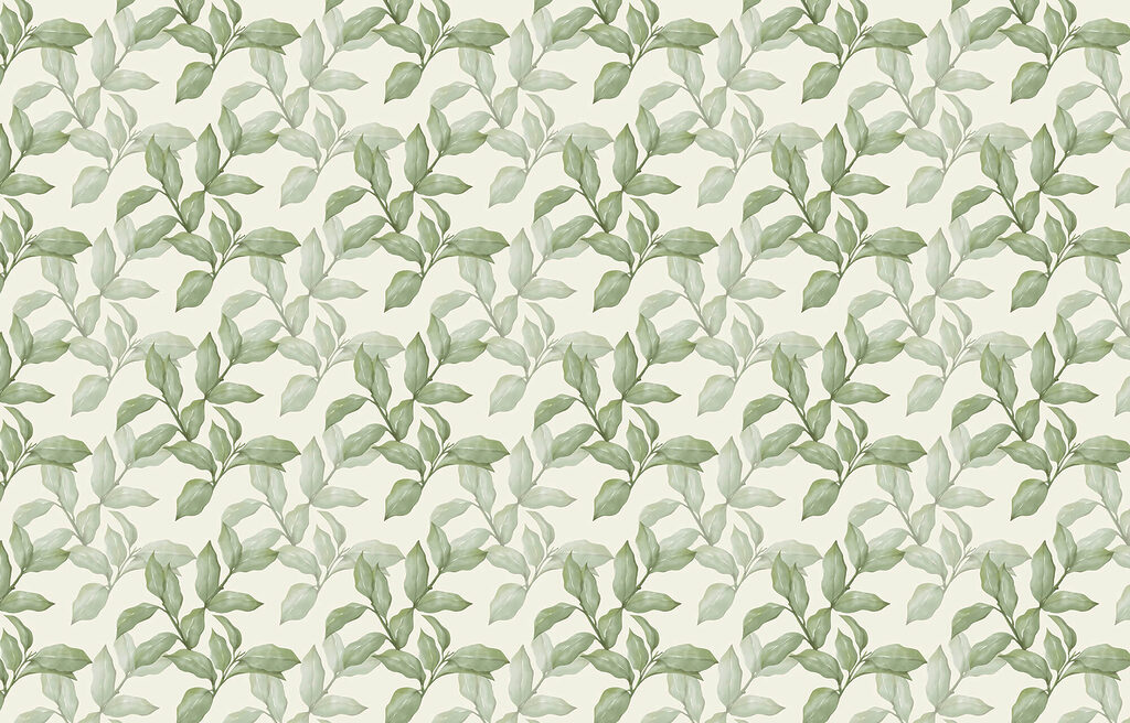 Pattern of leaves on a white background Pattern of leaves on a white background