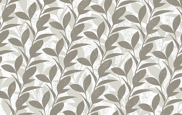 Pattern of leaves on a white background Pattern of leaves on a white background