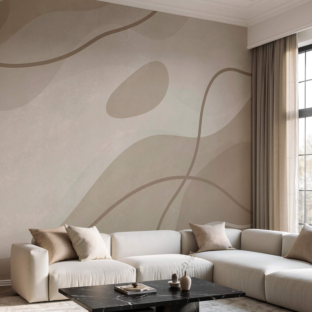 Beige en witte achtergrond met lijnen Beige en witte achtergrond met lijnen