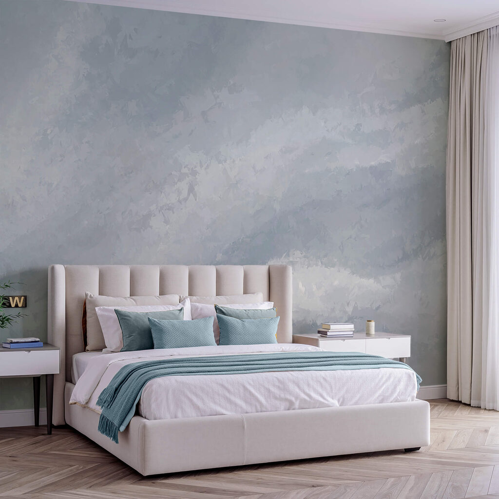 Zachte golven van zachte kleuren