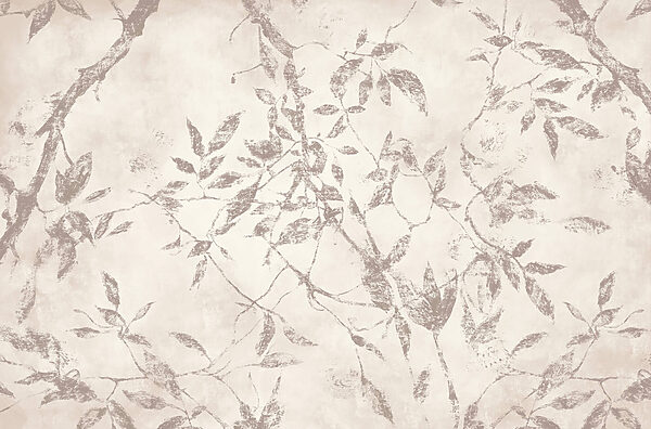 Foliage patterns on a soft background Foliage patterns on a soft background