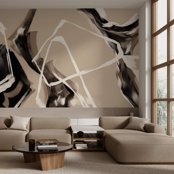 Abstracte lijnen zorgen voor visuele intriges