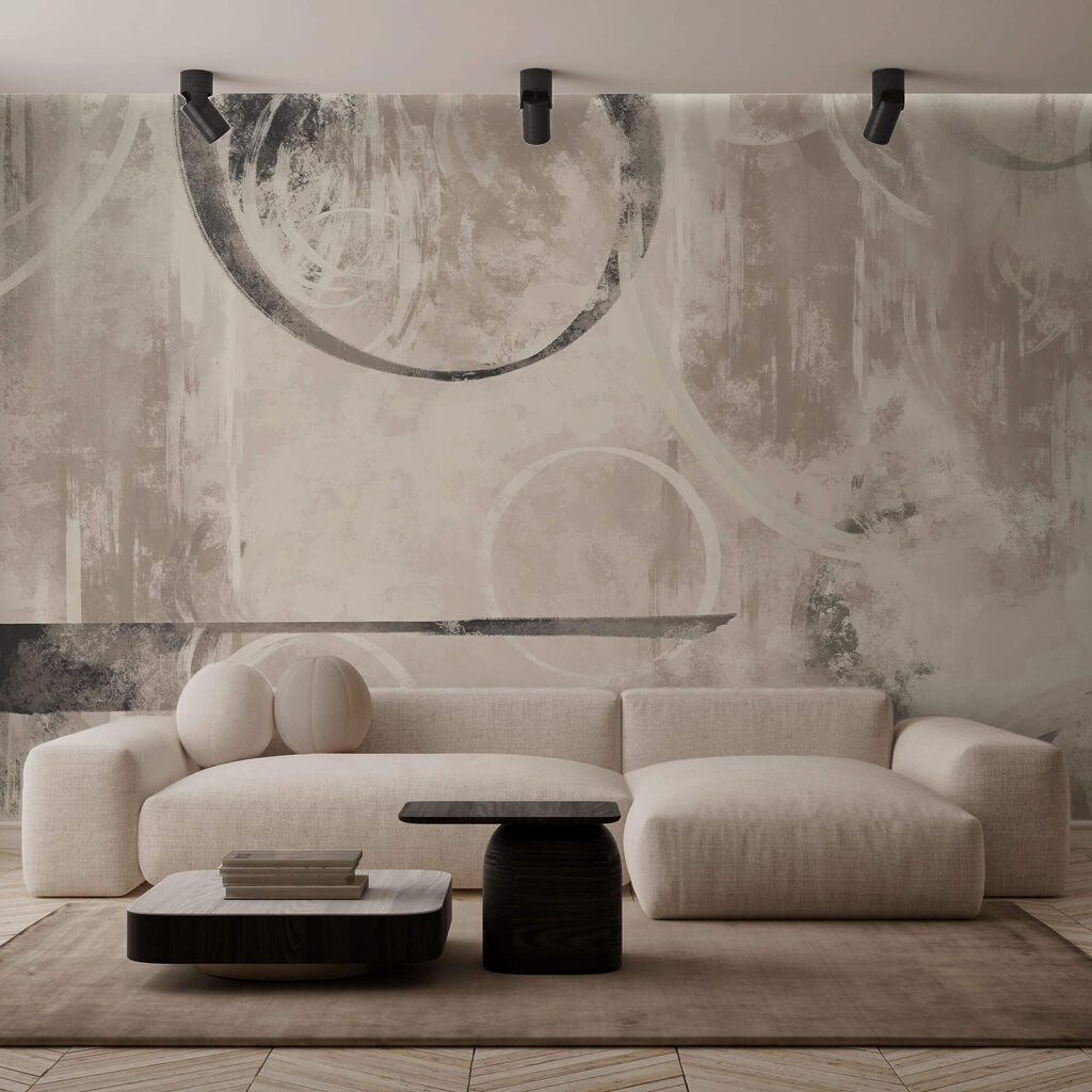 Abstracte patronen in neutrale tinten