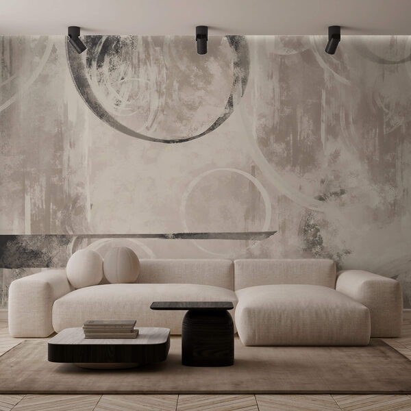 Abstracte patronen in neutrale tinten