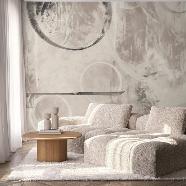 Abstracte patronen in neutrale tinten