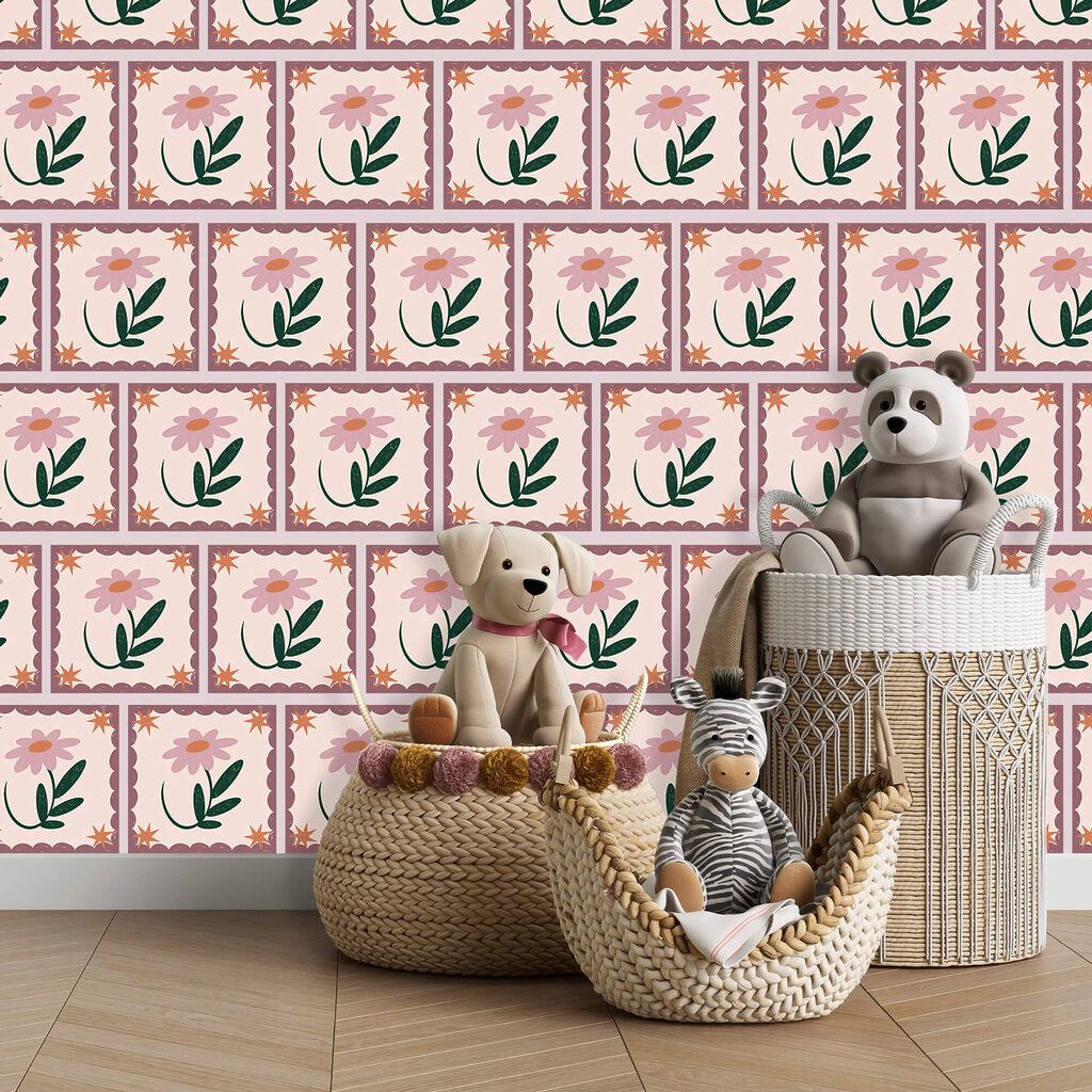 Patroon van bloemen en bladeren