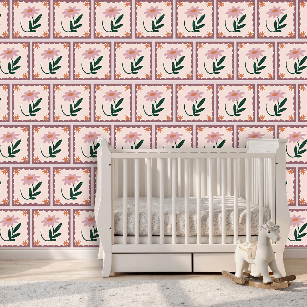 Patroon van bloemen en bladeren