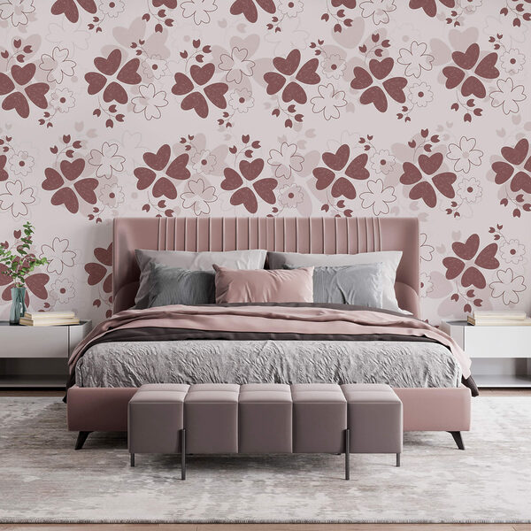 Patroon van bloemen en bladeren