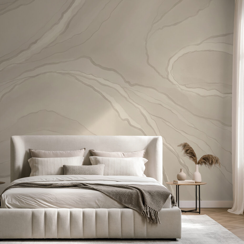 Wit en grijs oppervlak met lijnen