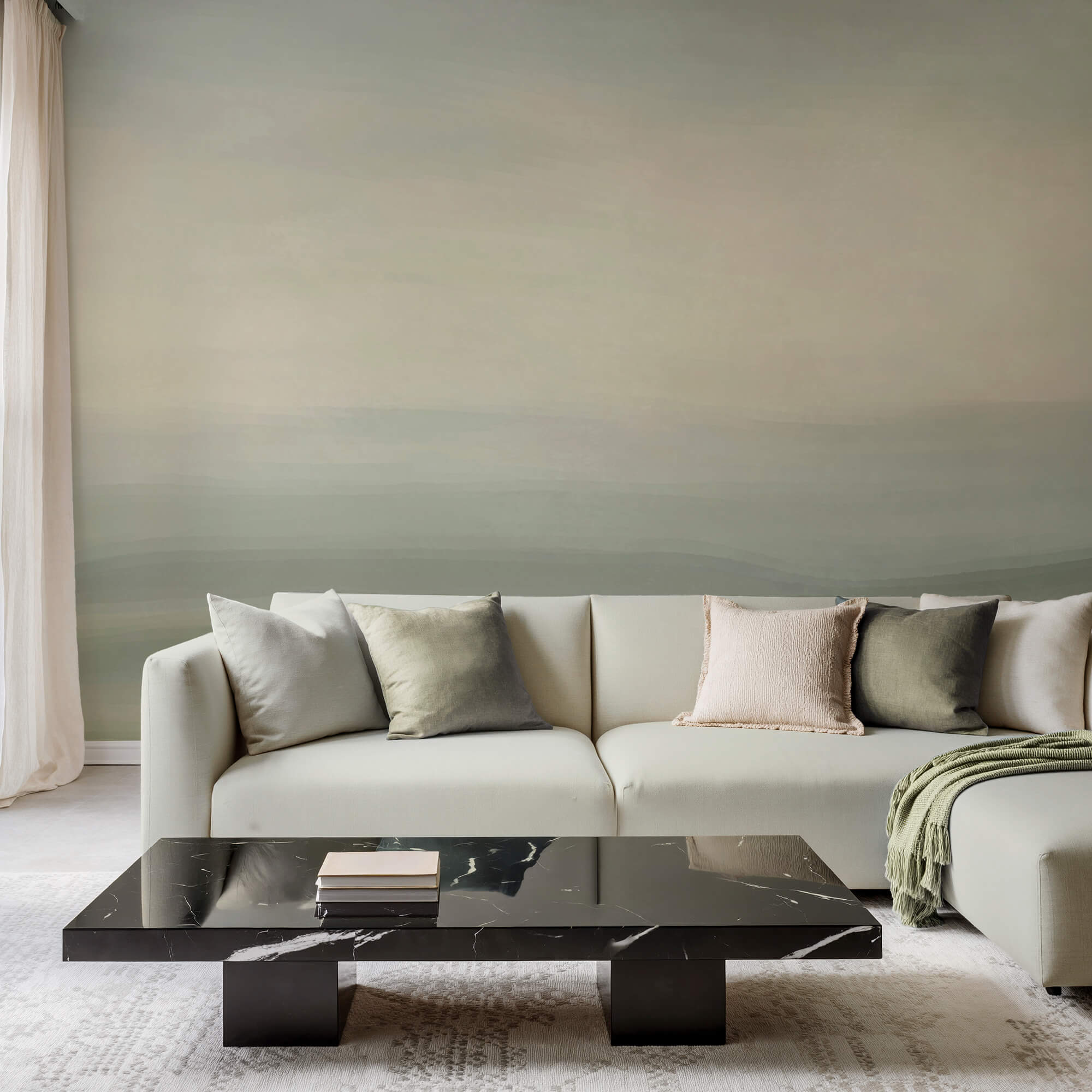 Grijze en witte lucht