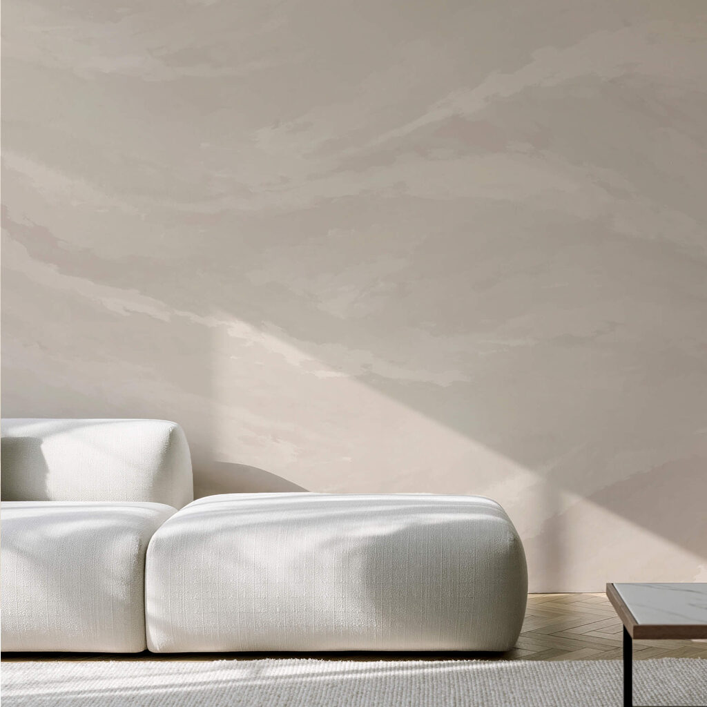 Wit oppervlak met veel wolken