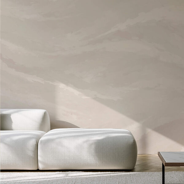 Wit oppervlak met veel wolken