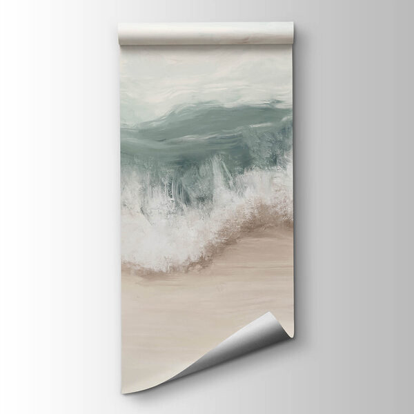 Wave crashing on a beach