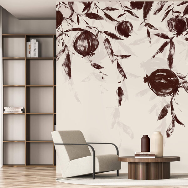 Schilderij van fruit aan een tak