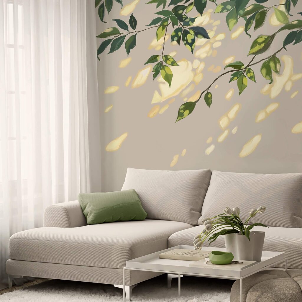 Tak met bladeren erop Tak met bladeren erop