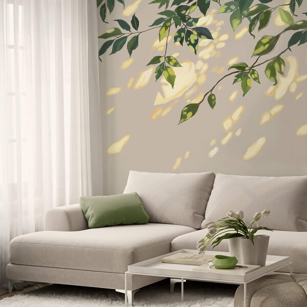 Tak met bladeren erop Tak met bladeren erop