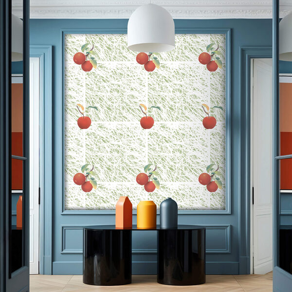 Patroon van rode appels