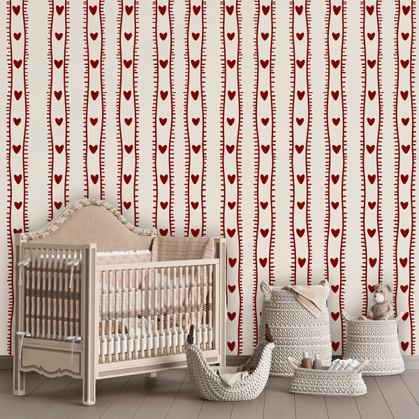 Rood en wit patroon Rood en wit patroon