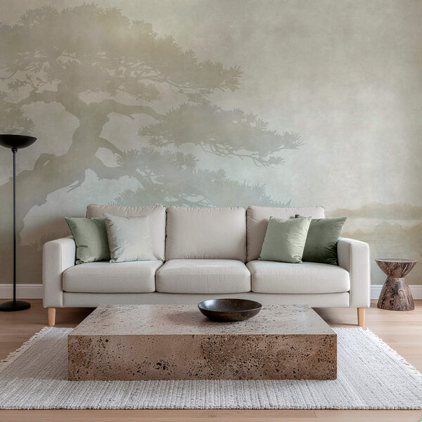 Boom met een schaduw