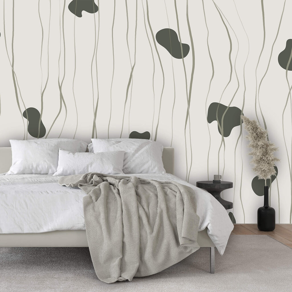 Patroon van lijnen en stippen