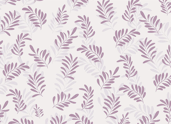 Pattern of purple leaves
