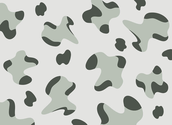 Pattern of black and white spots