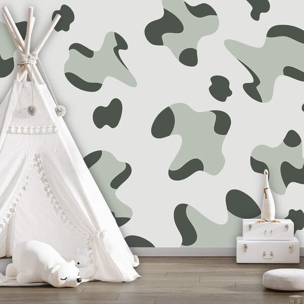 Patroon van zwarte en witte vlekken